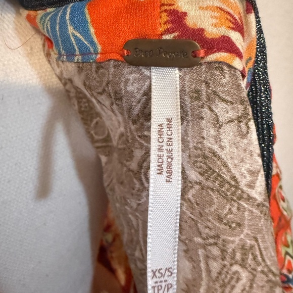 Free People Multicolor Floral Jacket/Kimono - Picture 6 of 7